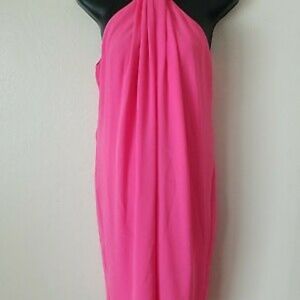 St john silk pink dress Nwt